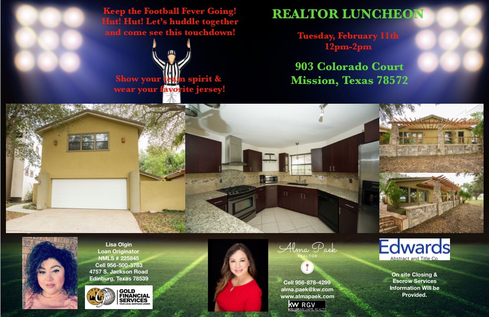 Read more about the article Realtor Open House with Keller Williams RGV Realty’s Alma Paek