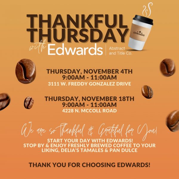 Read more about the article Join Us for Thankful Thursday in November!