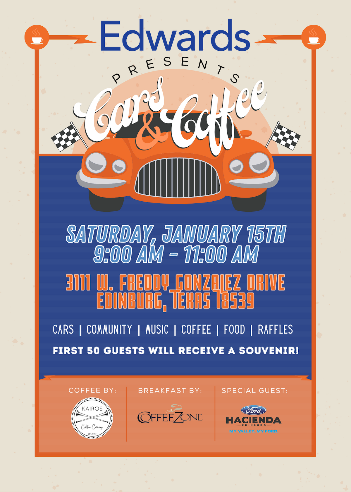 Read more about the article Edwards Cars & Coffee January 15th