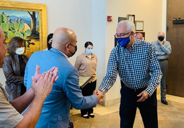 Edinburg Chamber recognizes Edwards as Business of the Month