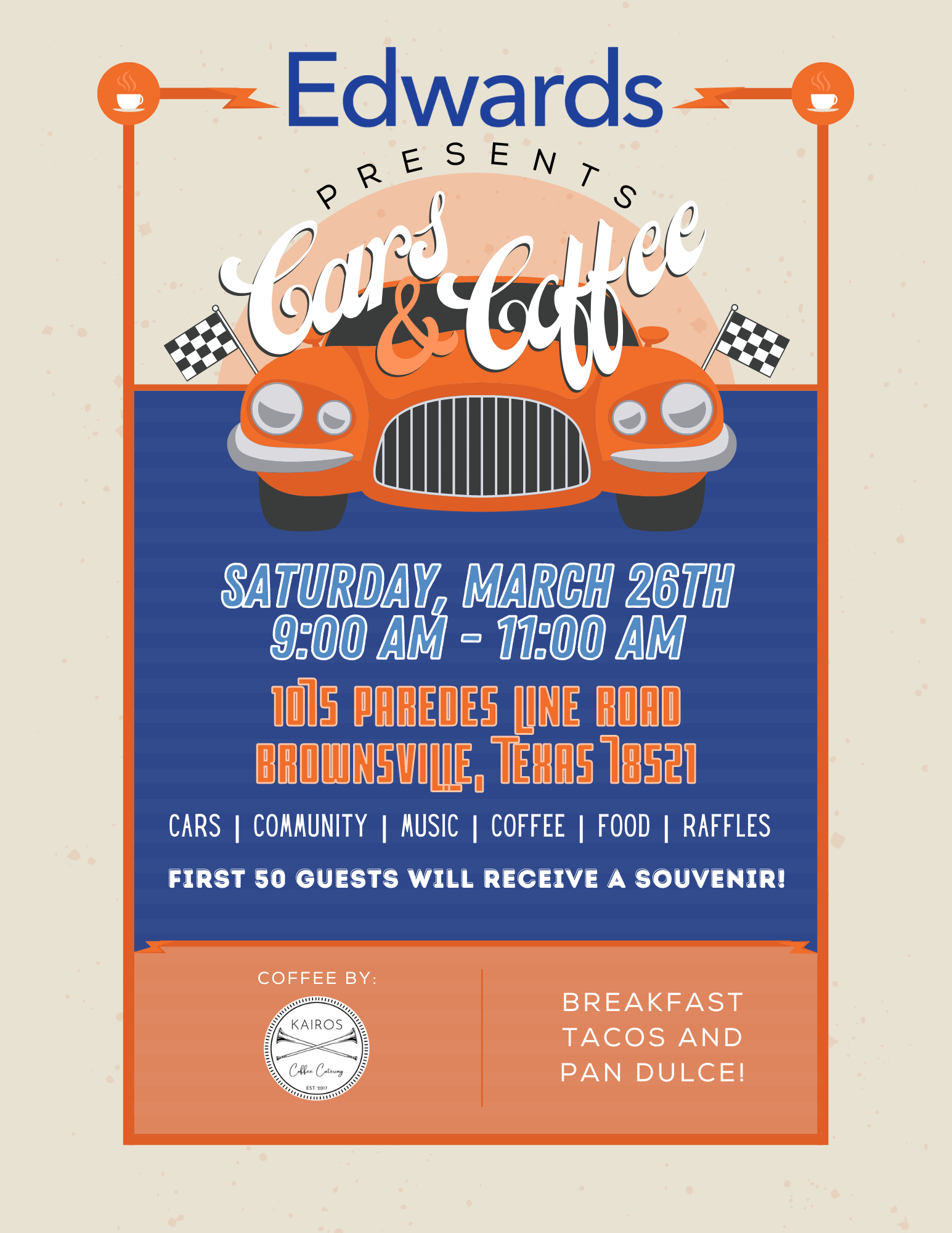Read more about the article Edwards Cars & Coffee March 26th