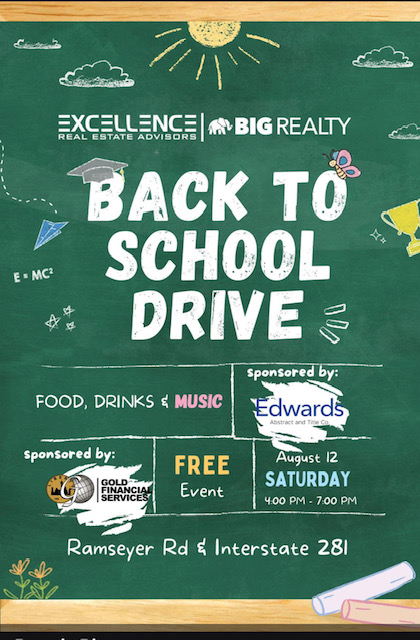 Back to School Drive